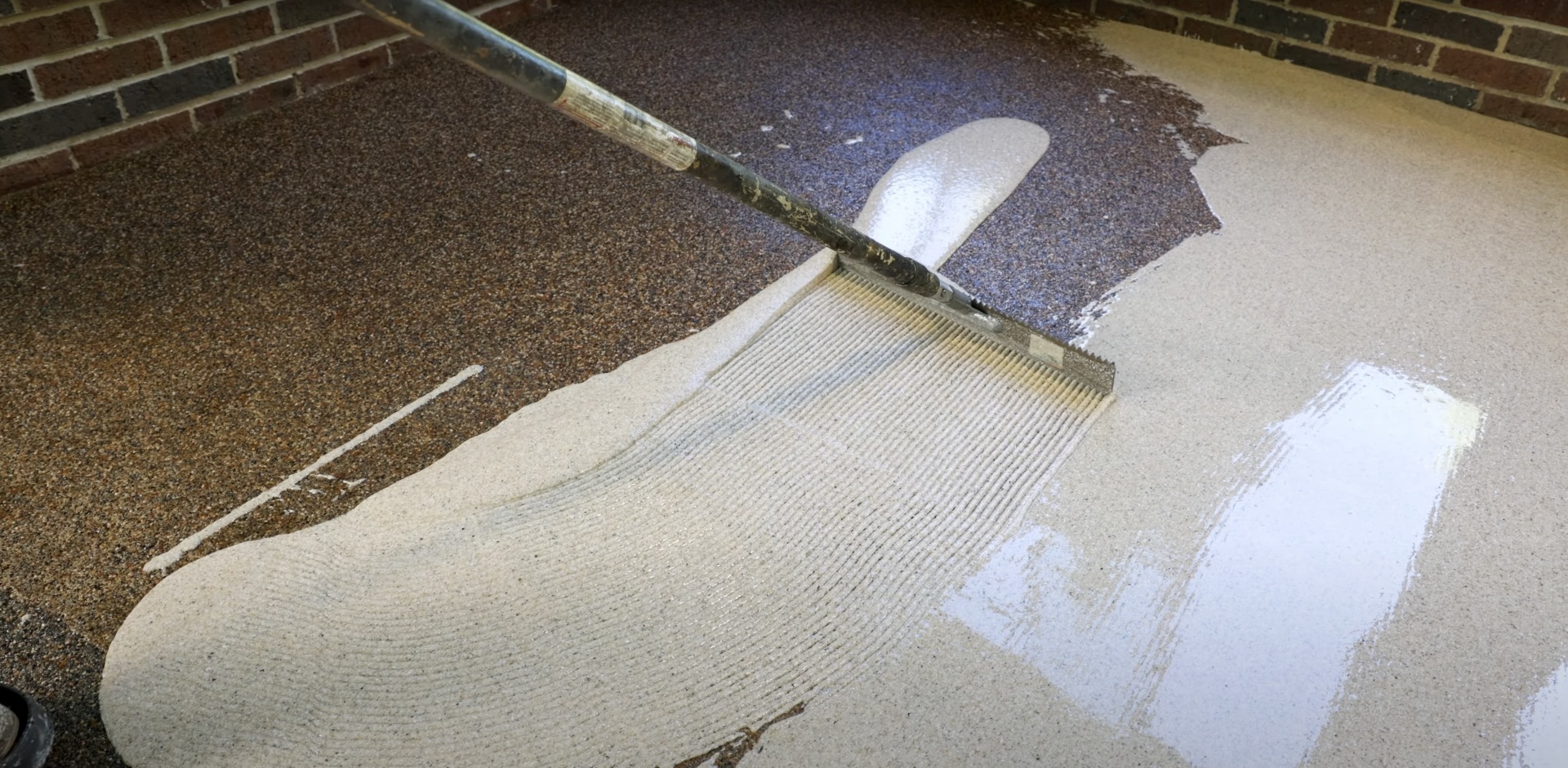 Expert concrete finishing techniques using professional equipment Professional concrete finishing with specialized tools and equipment